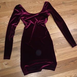 American Apparel Velvet Dress